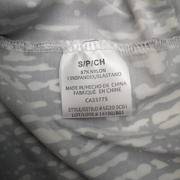 Simon Chang Ladies Size Small Black & White Pattern Sleeveless Maxi Dress - Picture 5 of 7